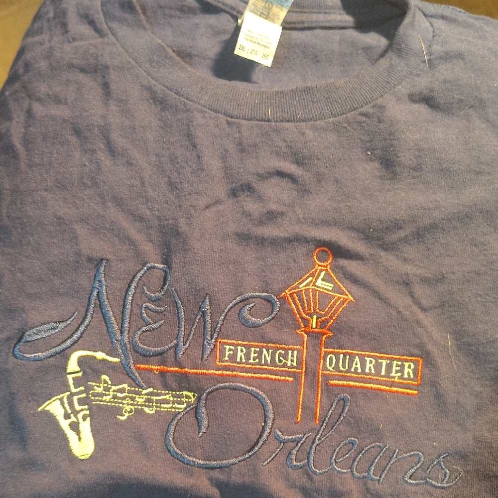 ⭐French Quarter Gaslamp New Orleans 2 XL T Shirt Bought In New Orleans